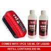 120ml Limpador de vidro de carro Removedor de película de óleo Esponja de vidro automotivo Escova de limpeza Limpador de vidro de janela Manutenção de carro