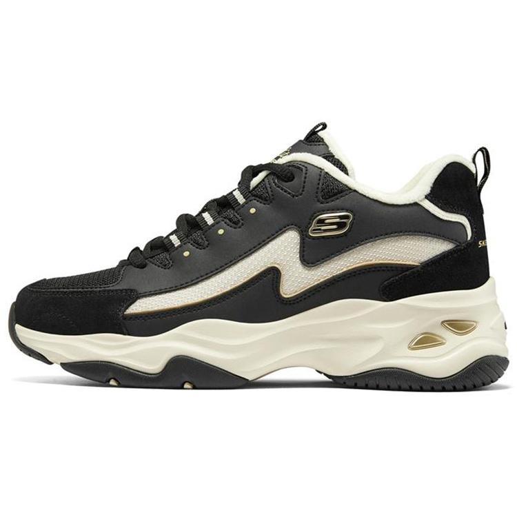 (WMNS) Skechers DLites 4.0 Black Gold Women s 896044-BKGD EU 35
