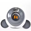 M-Modern-Dog Interactive Tennis Ball Launcher & Reward Machine, Dark Gray Snack Feeder Trainer For Dogs