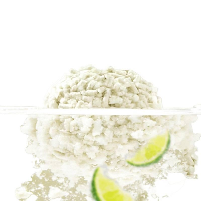 Meowston Clumping Cassava Cat Litter - Sea Salt Lime Scent, Dust-Free, Non-Stick, Flushable, Deodorizing