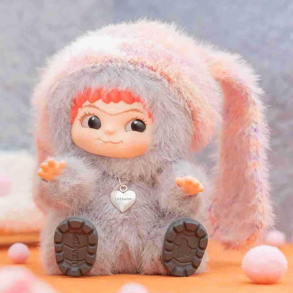 Plush doll fun tide baby blind box wakuku hand puppet ornament children's holiday gift hand puppet toys backpack decoration