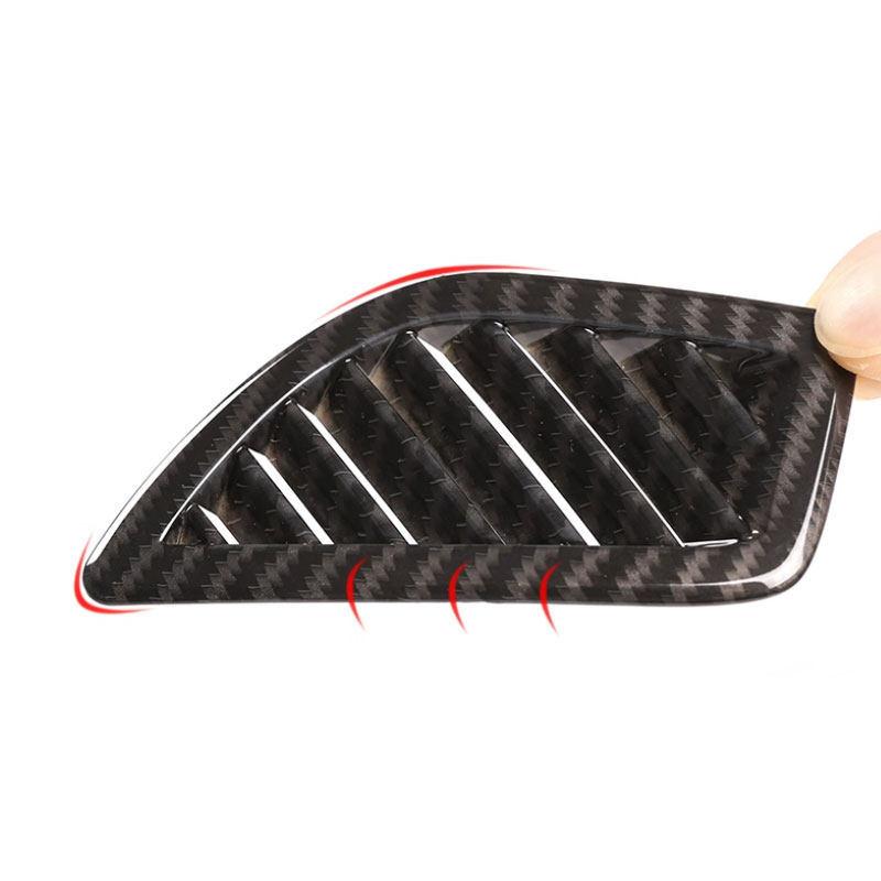 2pcs Car Interior Dashboard Air Outlet Cover Trim For BMW 2 Series Sedan F22 F23 2014 2015 2016 2017 2018