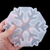 Christmas Snowflakes Coaster Casting Mold Silicone Mould DIY Crystal Epoxy Resin Mold Christmas Tree Pendant Ornament Making