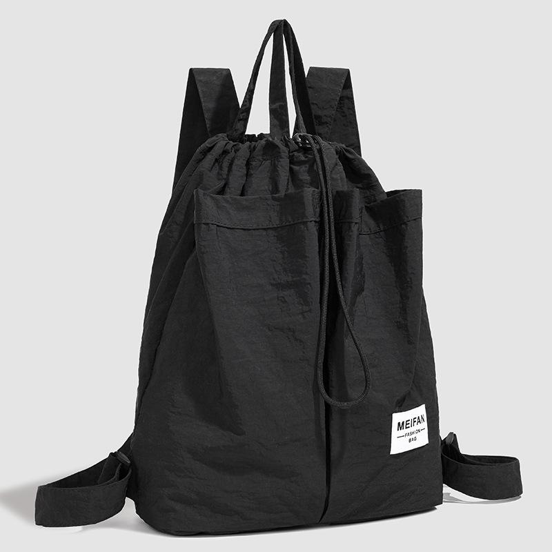 New Versatile Backpack Travel Backpack Large Capacity Bag Casual Light Cloth Bag Women's Sports Backpack