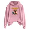 Women's Fashionable Casual Long Sleeve Hooded Printed Sweatshirt