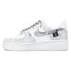 Nike Air Force 1 Shopping Bag, Vortex, First Culture V Low top Skateboard Shoes Men's White Gray CW2288-111(TeamTwo-nbag)