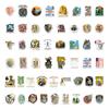 1060Pcs Cartoon Surveyor Stickers Personalized Cool Creative Decorative Skateboard Bike Water Cup Motorcycle Diy Stickers