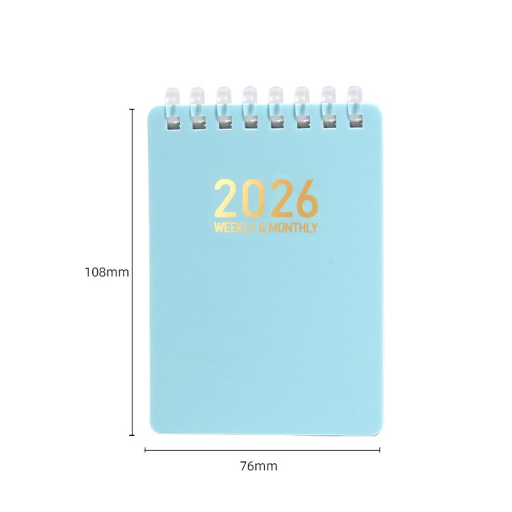 English Version To Do List Notebook Mini Weekly Planner Compact Schedule Notepad  Students