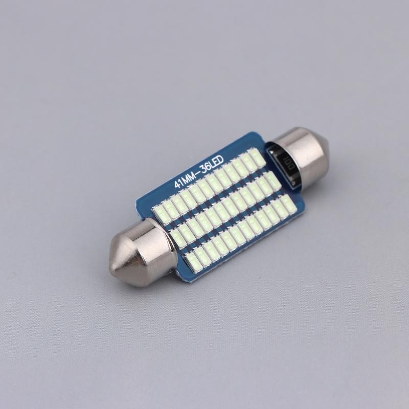 6Pcs C5W Led Bulbs Canbus Festoon Led For Car Interior Dome Trunk License Plate Lights 12V 300Lm 6500K White