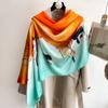 90x180cm Satin Silk-Like Scarf Oversized Women’s Summer Shawl Elegant Sun Protection Wrap & Luxury Gift