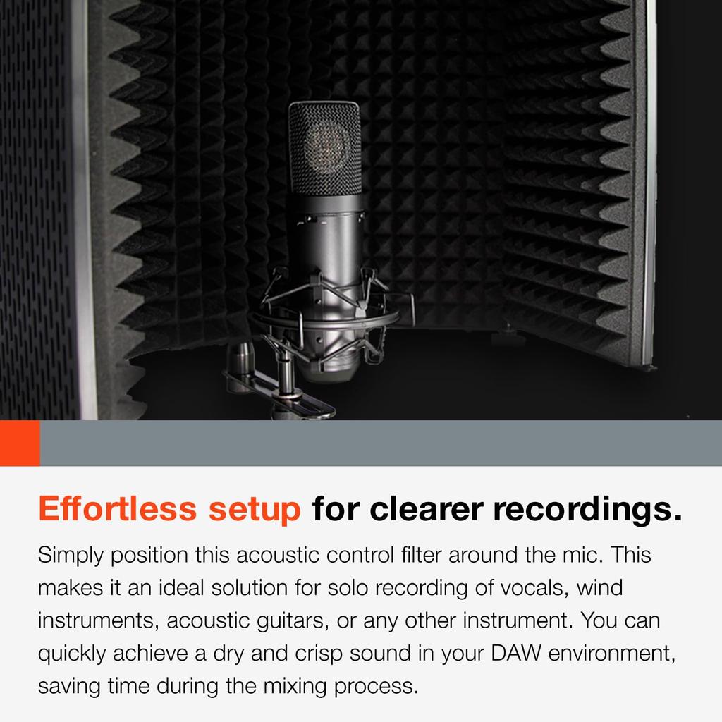 TASCAM TM-AR1 Reflection Filter Microphone Shield