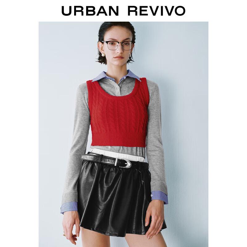 

UR Women s Leisurely Twisted Knit Sleeveless Top M