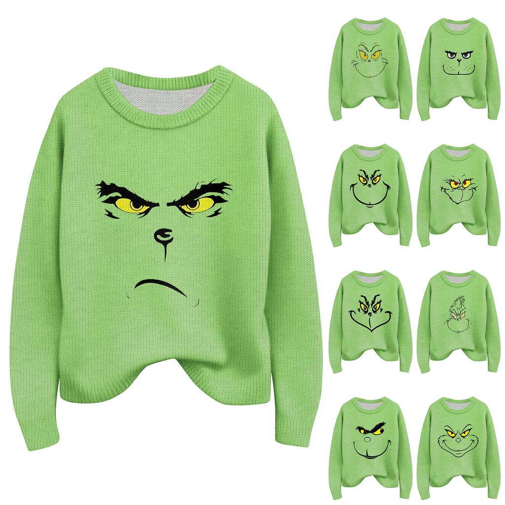 Women's Fashion Casual Long Sleeve Neck Sweater Pullover Top