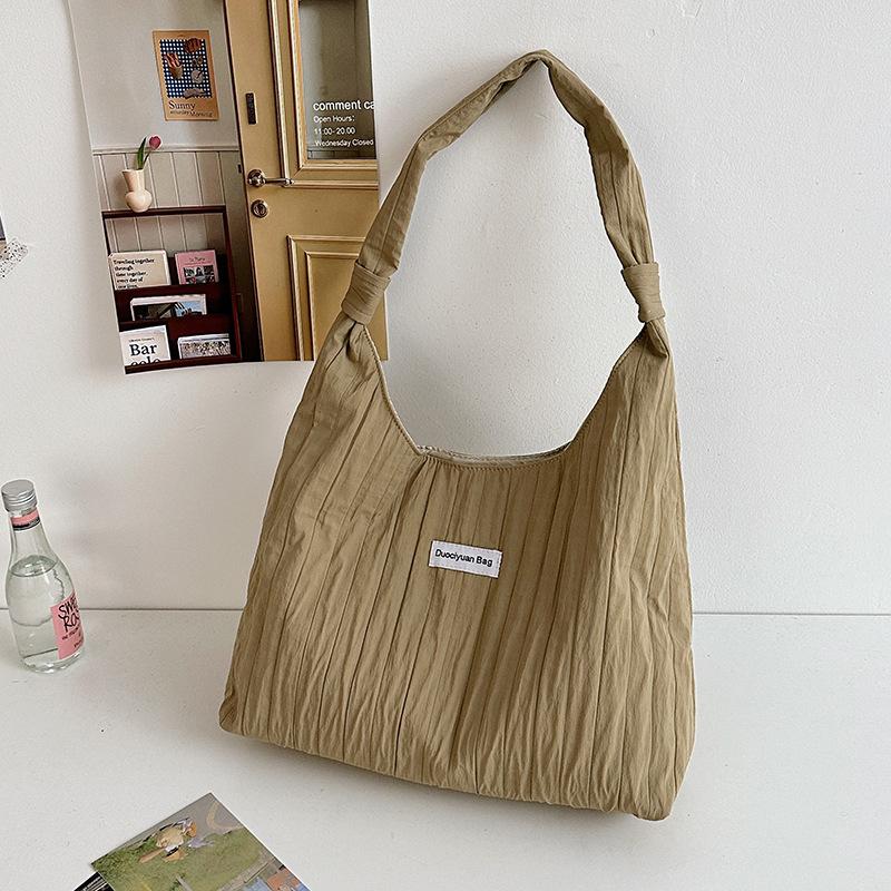 Stofftasche Damen neue Frühling und Sommer lässige Entspannung Freizeittasche große Kapazität Schulter Tragetasche