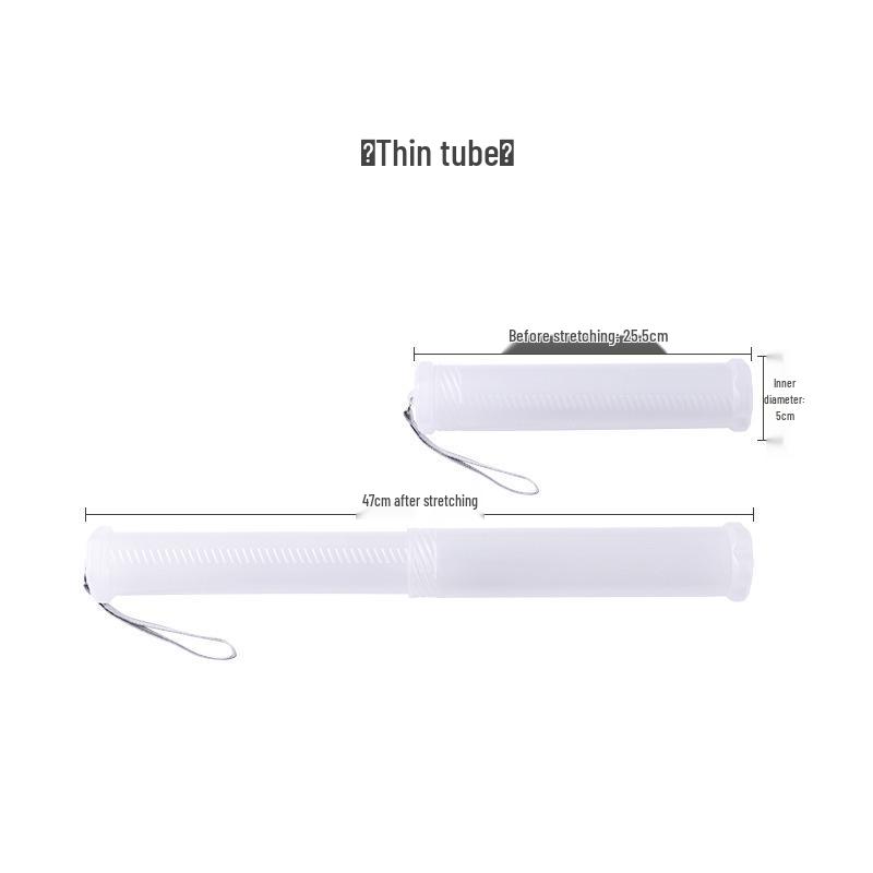 Student Transparent Retractable Pen & Brush Holder - Portable Study Art Stationery Supplies