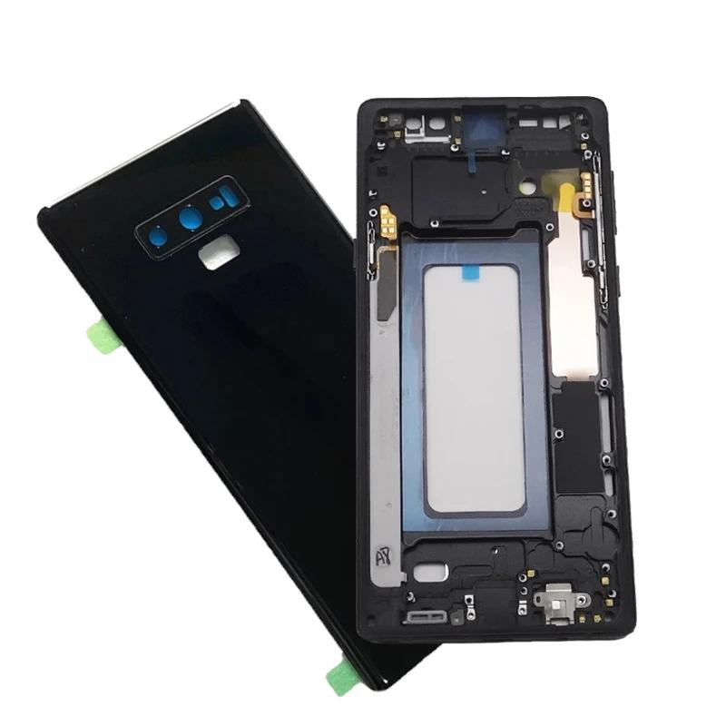Middle Frame For Samsung Galaxy Note 9 N960 LCD Frame Battery Back Cover Phone Housing Bezel Parts