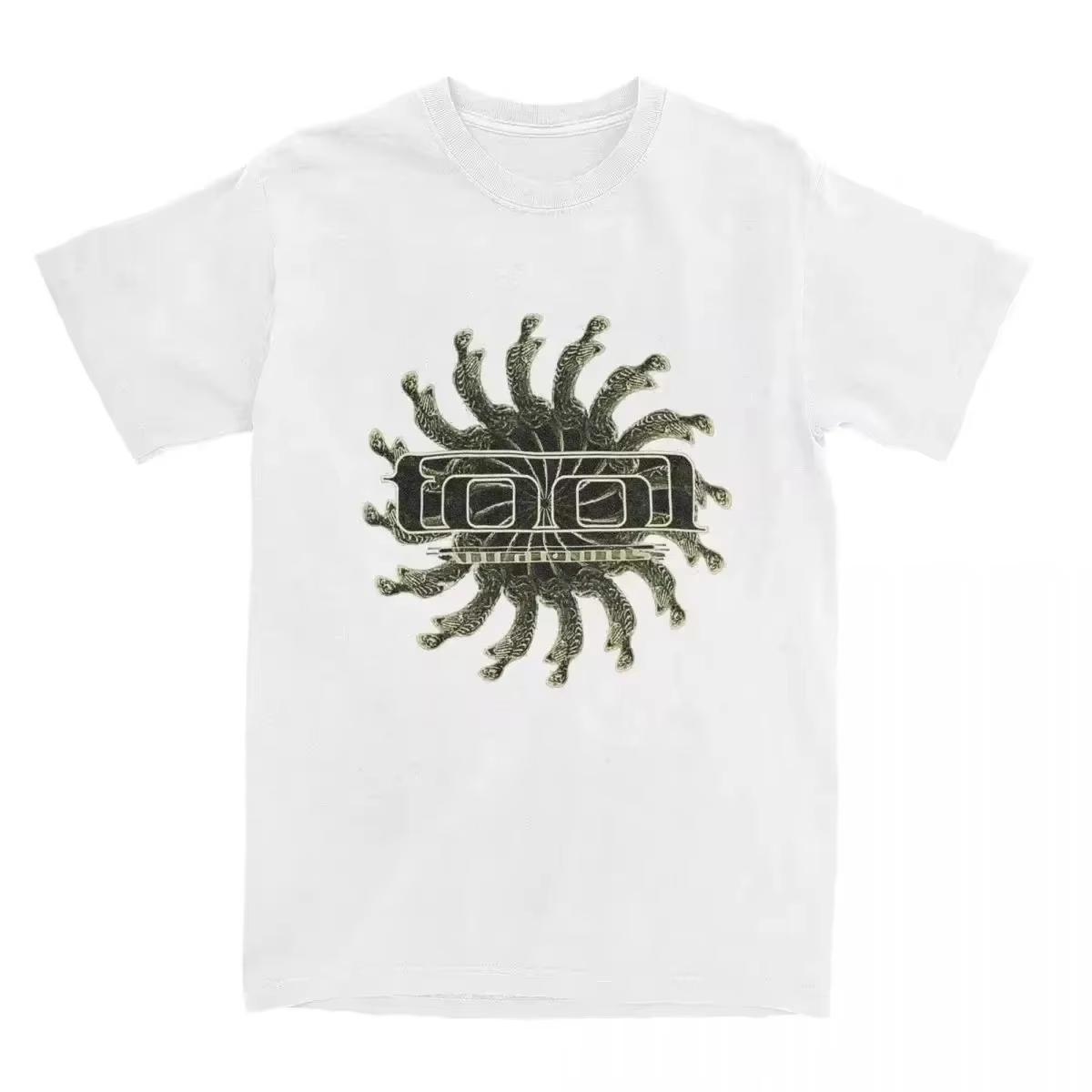 

Tool Band Metal Music pattern printing leisure loose cotton Hot sale Unisex shirt Summer New Oversized neck Unisex Tshirt 3XL