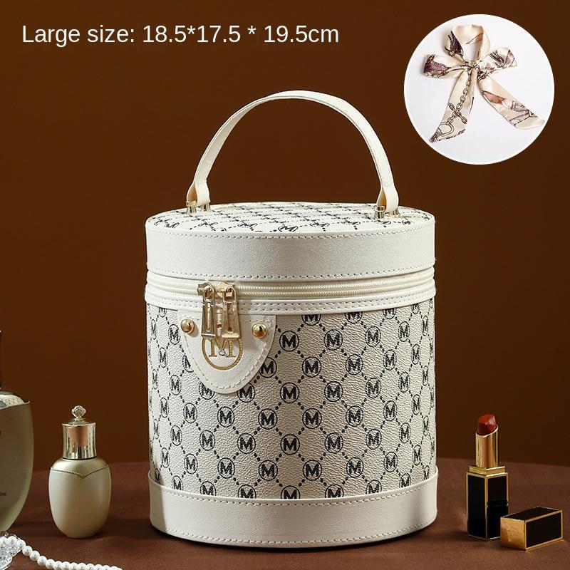 Maillard Color Bucket Bag Kosmetické pouzdro Velkokapacitní kosmetická taška na suvenýry Multifunkční voděodolná přenosná