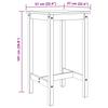 5 Piece Bar Set Solid Pine Wood
