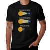 Eclipse O Apocalipsis Divertida Camiseta de Ciencia de Eclipse Solar Camiseta Casual de Halloween