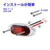X-STYLE Side Markers, LED, , 24V, Red, 6 LED Lights for Trucks, Car Width,