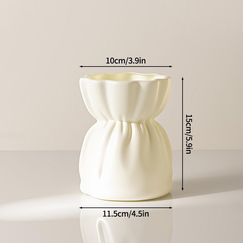 Plastic Flower Vases Wedding Vase Ornament Desk Accessories Vases Decoraitons Home Decor Desktop Ornament