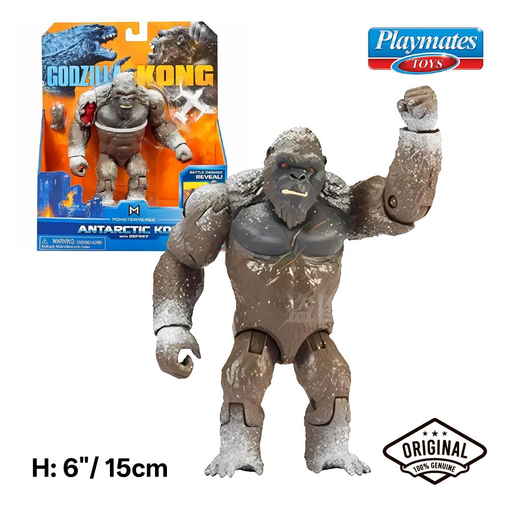 Godzilla Vs Kong Monsterverse Action Figures - New Empire Mechagodzilla Warbat Skullcrawler Birthday Gift Box