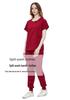 Cross-Border Quick-Dry Nurse Uniform: Summer Short-Sleeved Set with Elastic Handwashing Clothes