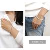 [Shinjuku Gin no Kura] 4.5mm Ball Chain Silver 925 Bracelet, Approximately 17cm Long, Oversized, Beautiful, Impactful, and Voluminous for Women