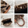 Cow Print Soft Shopper Tote Versatile Large Capacity Handbag Classic Plush Tote Bag  Travel