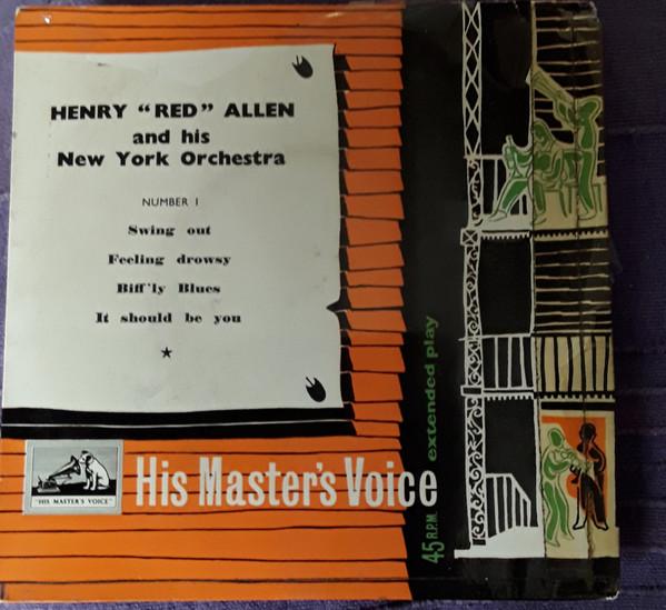 

7inch Record HENRY RED ALLEN HIS ORCHESTRA Number 1 7EG8112 His Masters Vo 1955 UK Jazz Used