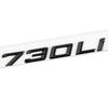 Black Shine Car Body Decorate Rear Trunk Emblem 3D Lettering Badge Accessories For BMW Series 7 760Li 750Li 745Li 740Li 730Li