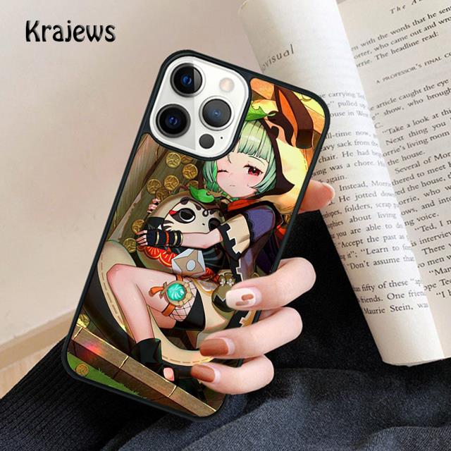 Anime Genshin Impact Sayu Phone Case For iPhone 17 Air 16 15 14 Max Plus 11 12 13 Pro Max Phone Cover coque Fundas