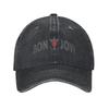 Men Women Bon Jovis 2026 Tour Caps Headwear Baseball Cap Vintage Trucker Hat Adjustable