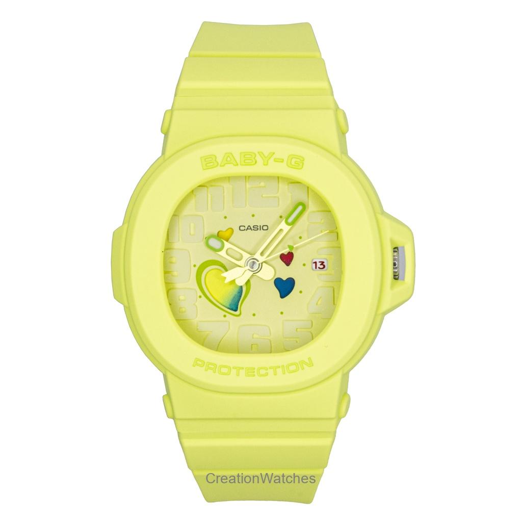 

Casio Baby-G Аналоговые часы серии Playful Hearts Зеленый циферблат Кварцевые BGA-10-3A 100М Женские часы зелёный
