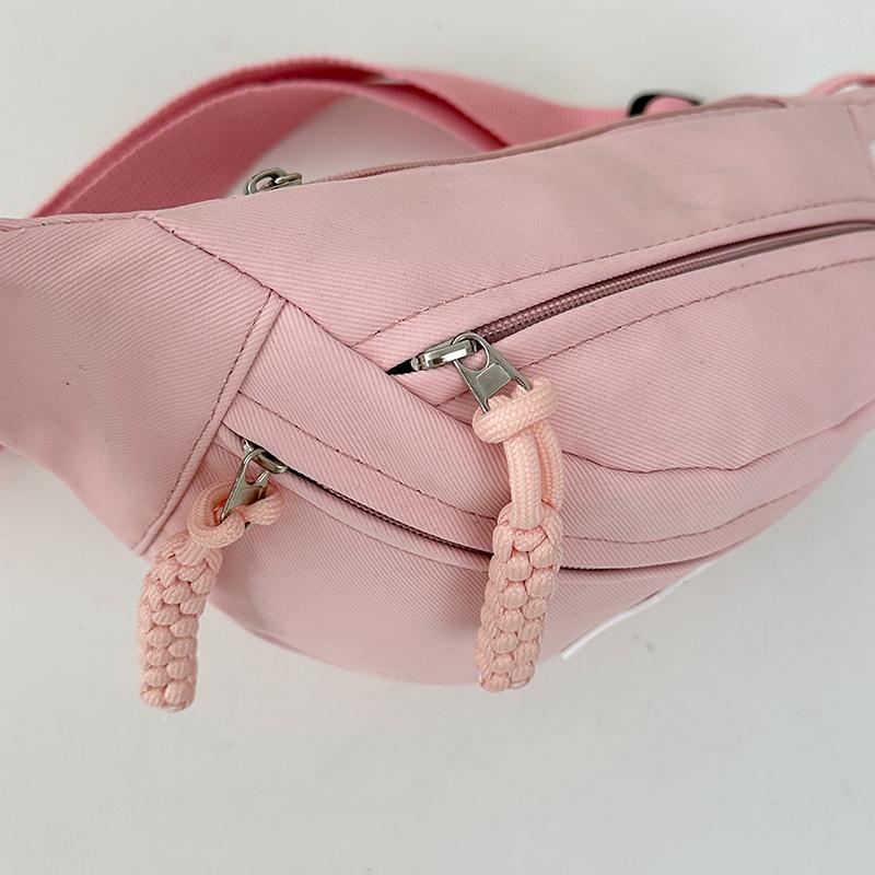 Sports Large Capacity Chest Bag Student Crossbody Bag Women's Waist Bag