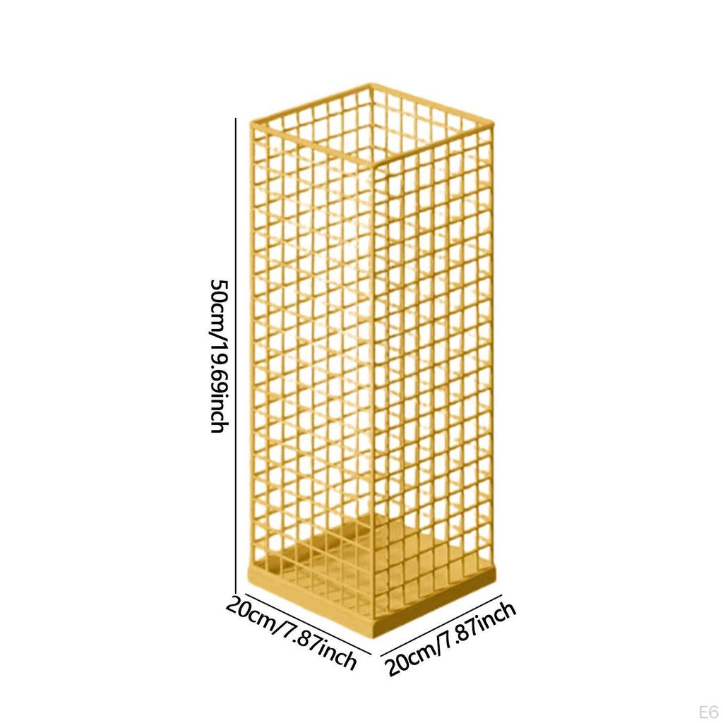 Ständer Organizer Behälter Organisation Praktischer Multifunktionaler Aufbewahrungseimer Schirmhalter für Hotel