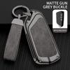 Zinc Alloy Leather Car Key Case Cover Shell For VW Volkswagen Golf 8 2020 Skoda Octavia A8 MK8 2022 2021 SEAT Leon MK4 Accessory