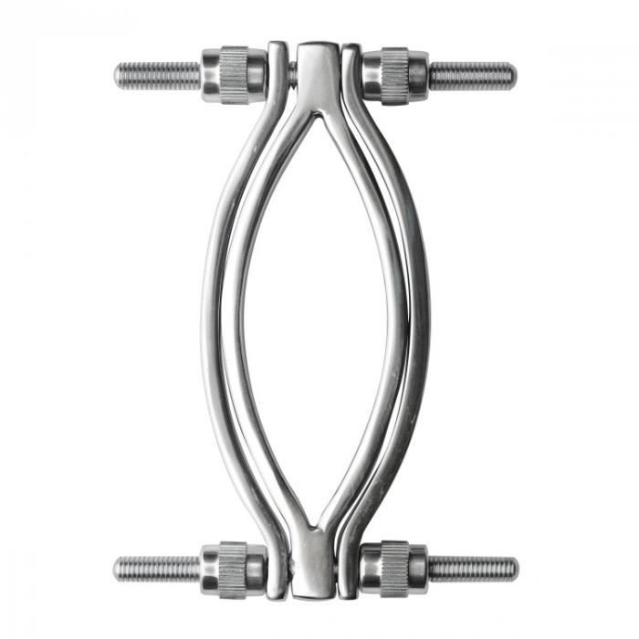 Bondage Master Series - Adjustable Stainless Steel Pussy Clamp