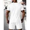 2026 Fashionable Casual Daily Versatile Set, Basketball Printed T-shirt and Shorts, Comfortable Two-piece Set for Going Out