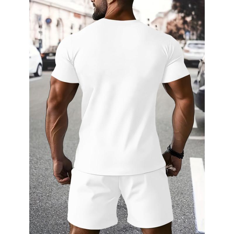 2026 Fashionable Casual Daily Versatile Set, Basketball Printed T-shirt and Shorts, Comfortable Two-piece Set for Going Out
