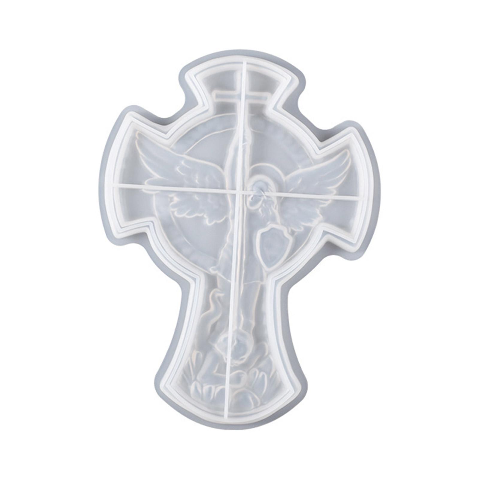 

Неправильная форма для подноса из смолы, форма для шкатулки из смолы, форма для эпоксидной смолы Архангел Михаил для поделок своими руками, украшения для дома A