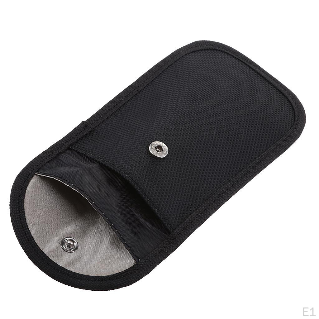 Pouzdro na signální klíč od auta Faraday Cage Fob Pouch Blocking Bag, Black