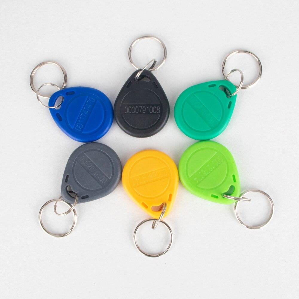 10-20pcs 125KHz Read-Only RFID TK4100 EM4100 Smart Chip Proximity Keyfobs Smart Secure Door Entry Access ID Keychain Token Tag