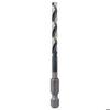 Metal Drill Bit Diameter 4.5 X 87mm Usable Length 47mm - 1/4'' Hex Shank - Bosch - 2608577055