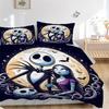 3Pcs Nightmare Before Christmas Bedding Sets For All Sizes New 3D Printed Bed Cover Comforter Duvet Cover Pillowcase Bedroom Decoration