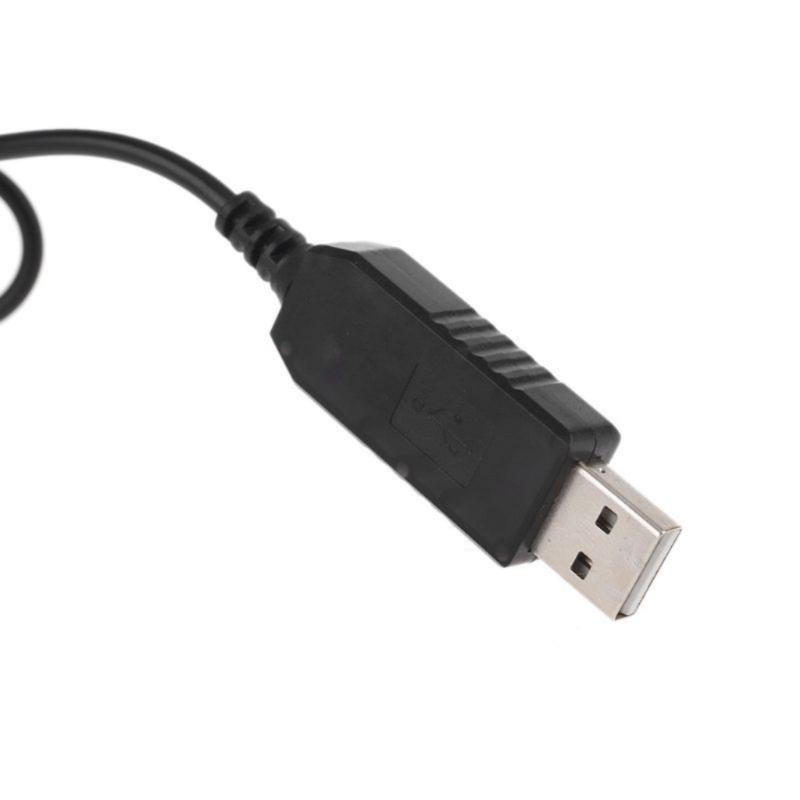 5V To 4.2V 8.4V 12.6V Line Charging Cable USB 5V To 5521 Power Supply Adapter Cable for 18650 Lithium Battery Pack