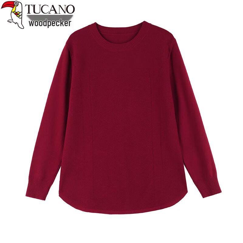 Woodpecker Women's Mid-Length Round Neck Knit Sweater