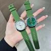 Fashion Watch Ladies Large Dial Silicone Strap Calendar Watch Ladies Fashion Trend Personalized Neutral Women'S Watch