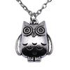 Pendentif Sagesse Hibou Aigle en Bronze Antique, Collier Collier Maman, Nouveauté Cadeau